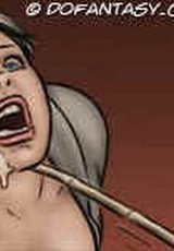 Еeen slave punished bondage art. welcome to mudwater high 1 by slasher.