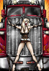 Truck to hell by lesbi k leih