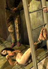 Women punished and crucified in a quoom world