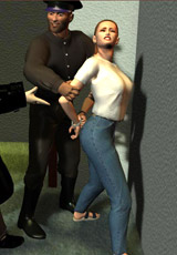 She was captured with force. now she must hang!